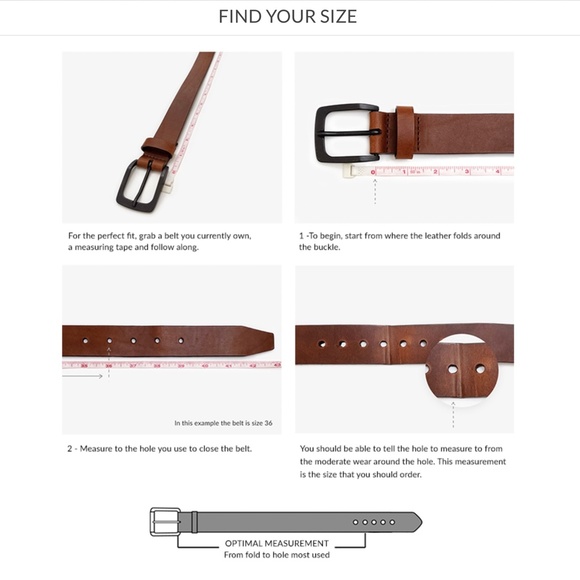 🇨🇦 BRAVE Leather Belt with unique buckle - Picture 8 of 8